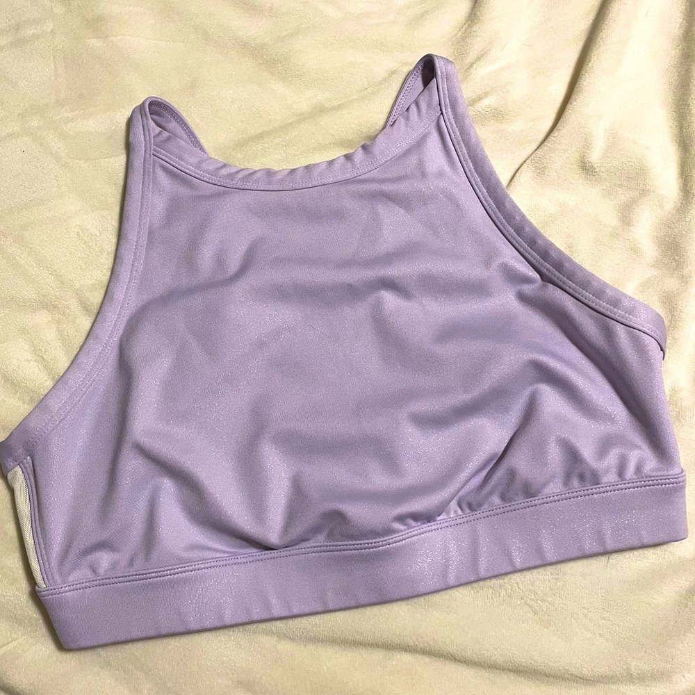 Lilac Sparkle Joy Lab Sports Bra